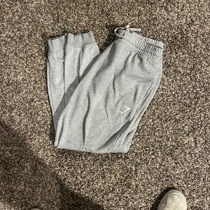 Large gymshark grew sweatpants